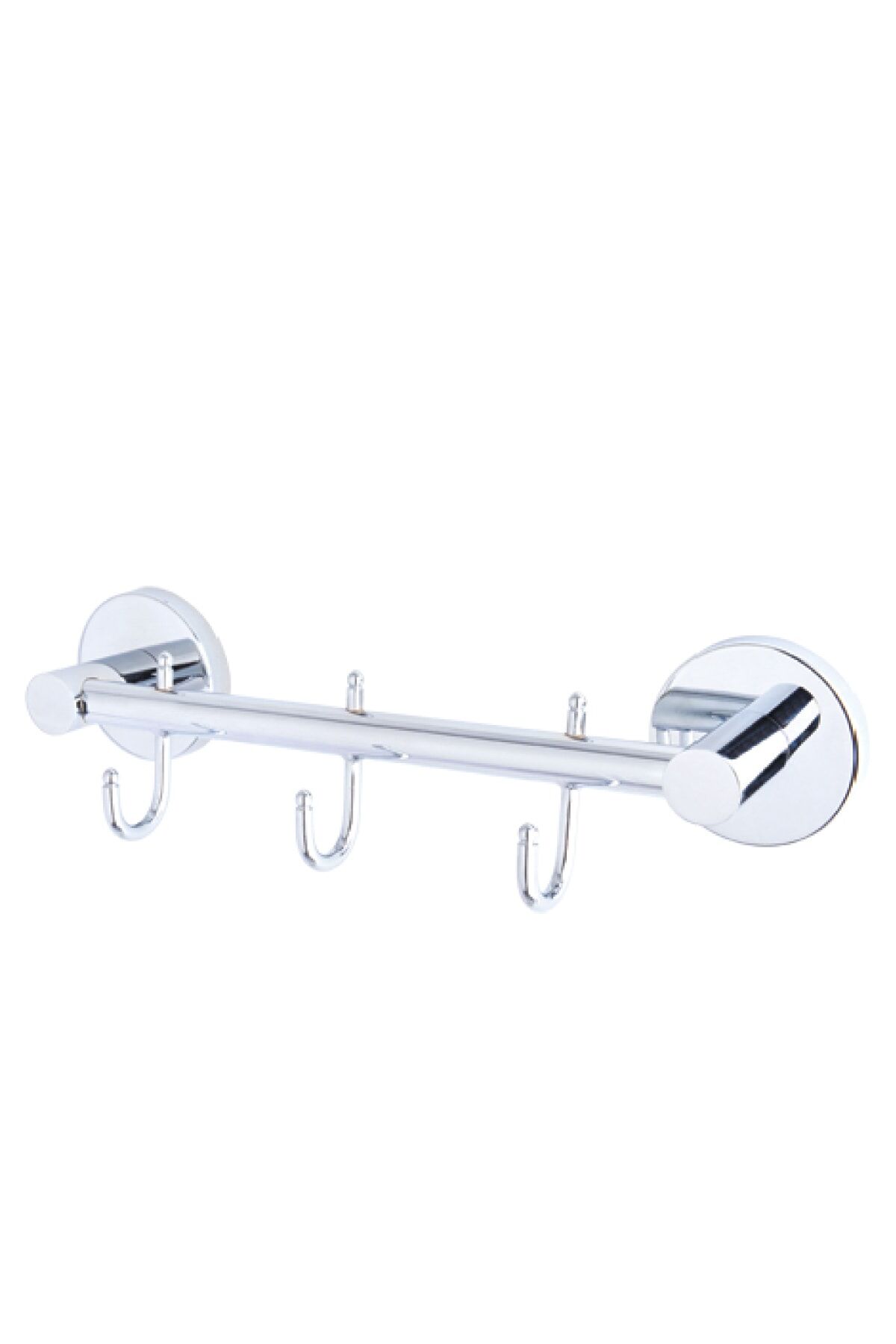 Metalik Kancalı Üçlü Askılık