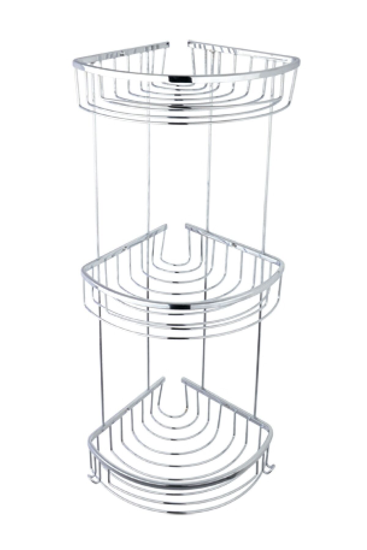 Üçlü Deniz Köşe Şampuanlık Süngerlik