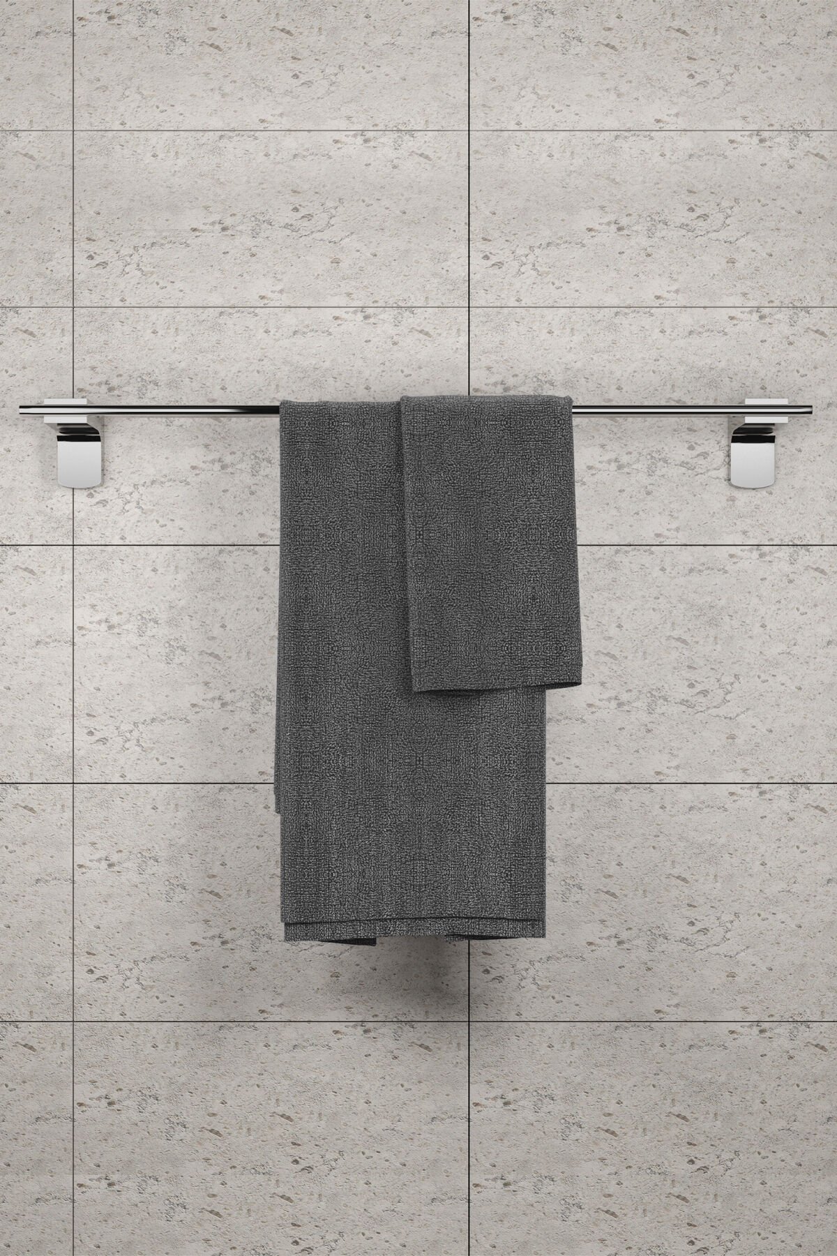 Premium Paslanmaz Uzun Havluluk 48cm