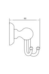 Rio Altın Ikili Askılık