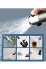 Masajlı Filtreli Çok Fonksiyonlu El Duşu , Duş Hortumu Örgülü Ve Yapışkanlı Mafsal 3'lü Set