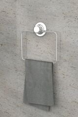 Vega Krom Vakumlu Yapışkanlı Paslanmaz Kare Havluluk