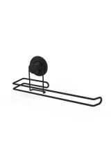 Vega Mat Siyah Vakumlu Yapışkanlı Destekli Kağıt Havluluk