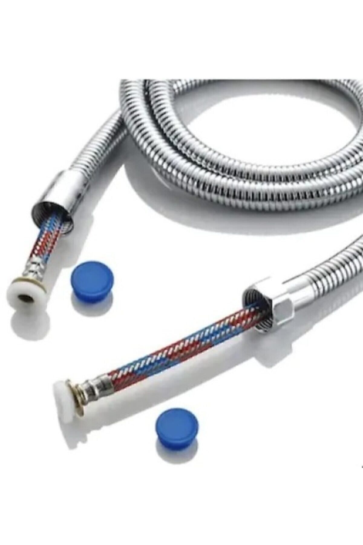Banyo Spiral Çelik Örgülü Paslanmaz Kırılmaz 150cm Duş Hortumu